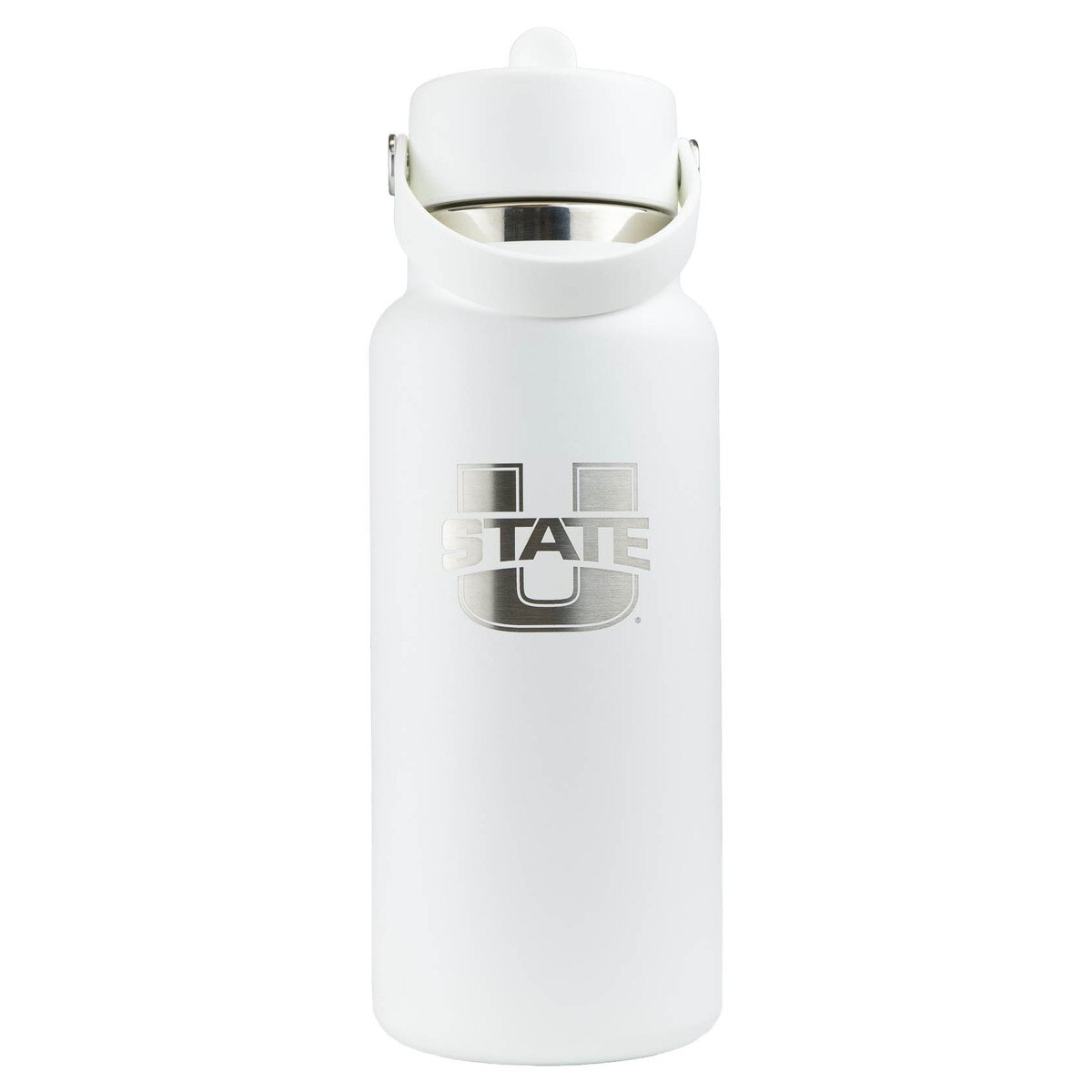 U-State Straw Cap Hydro Flask - 32 Oz. white